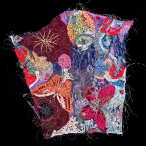 Aomi Kikuchi, Japan, Love For All Things Shirt Sleeve Left, 2021, textile, 63 x 30 cm