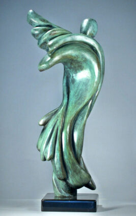 Jean Jacques Porret, USA, Belle Du Soir, 2021, cast bronze, 55 cm height - copy