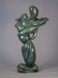 Jean-Jacques Porret, USA, Temps Perdu: edition of 5, cast bronze, size 16 in